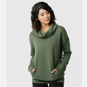ZYIA ACTIVE SO SOFT OLIVE HOODIE